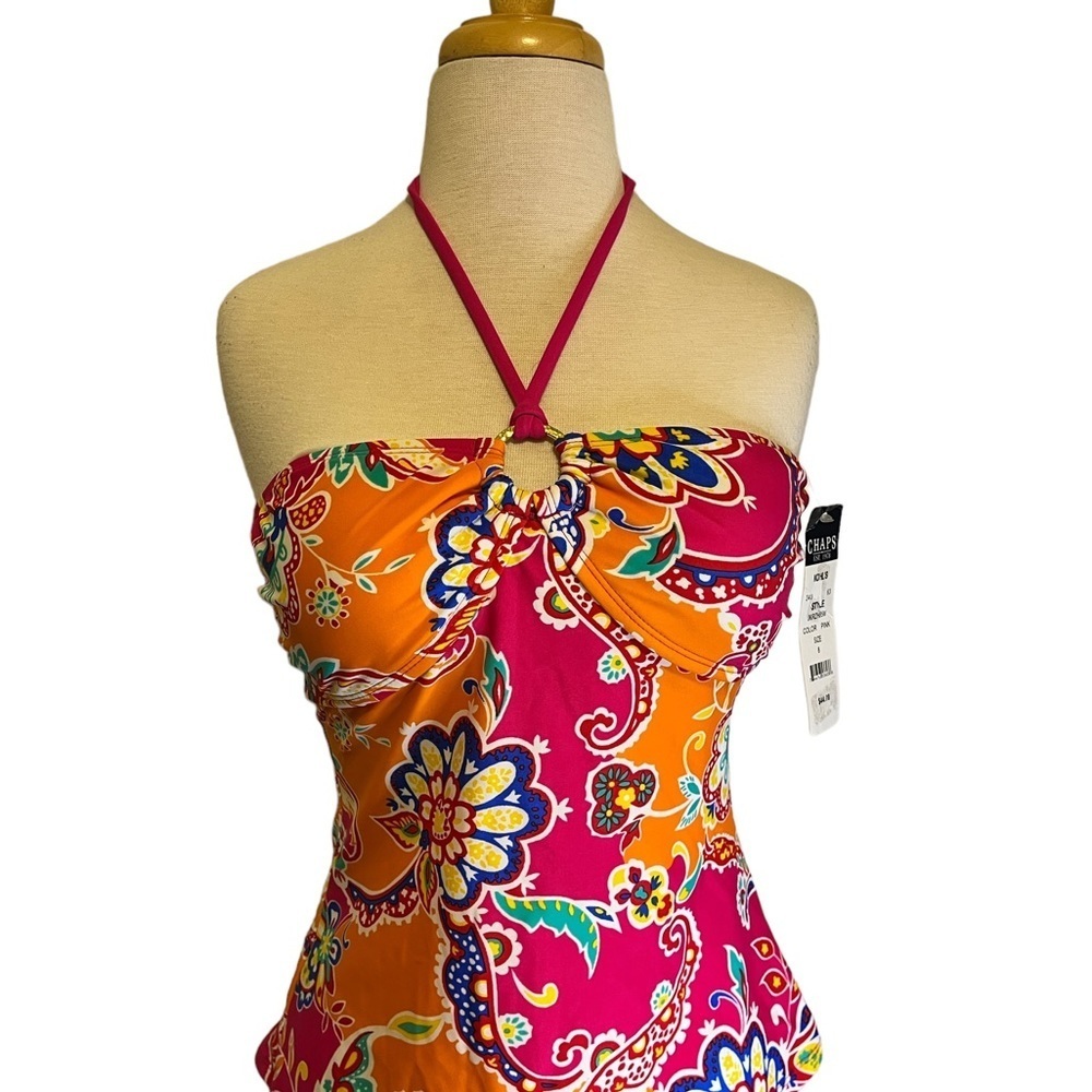 CHAPS NWT Womens Bathing suit top